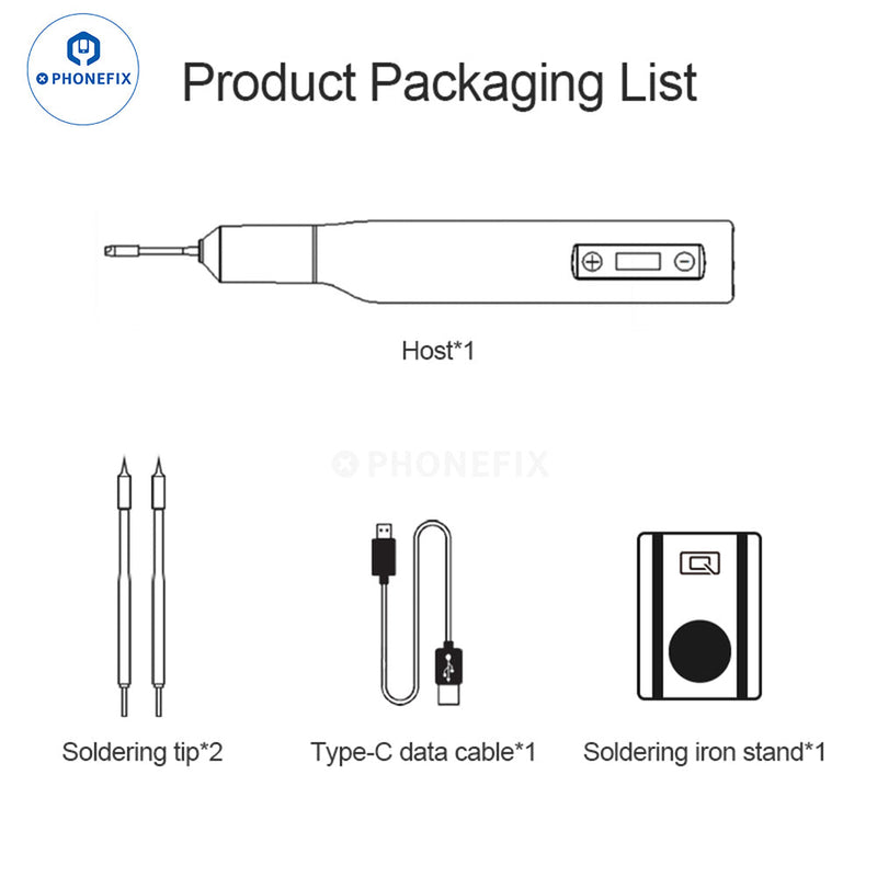 QUICK TS1 Portable USB Soldering Iron IC Soldering Tool