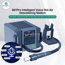 QUICK 861 Pro Smart Voice Control Hot Air Gun Rework Soldering Station