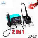 RF-H6 RF-H7 Digital Touch Display Hot Air Soldering Station