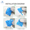 RL-023A RL-023B LCD Screen Frame Glue Removal Blade
