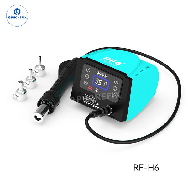 RF-H6 RF-H7 Digital Touch Display Hot Air Soldering Station