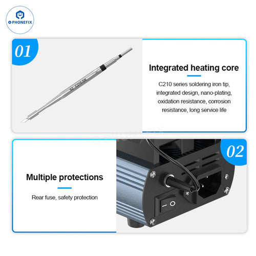 Sunshine S1 S2 Tweezer Soldering Station BGA Welding Repair