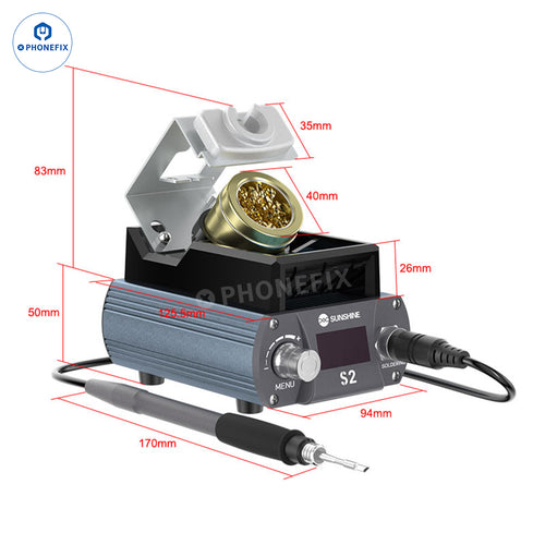 Sunshine S1 S2 Tweezer Soldering Station BGA Welding Repair
