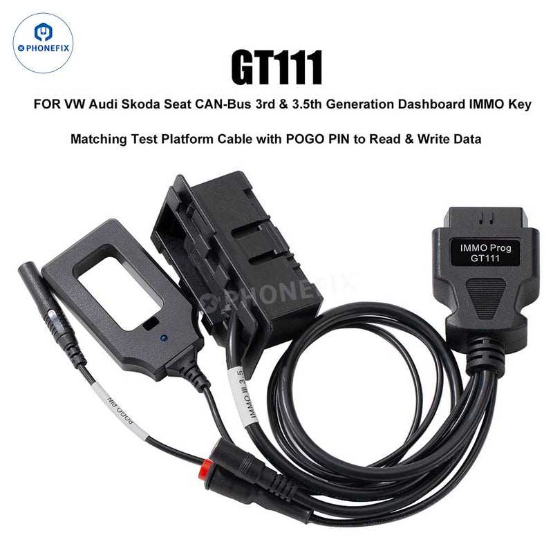 GODIAG GT111 Dashboard IMMO Key Test Platform Data Read Write Cable
