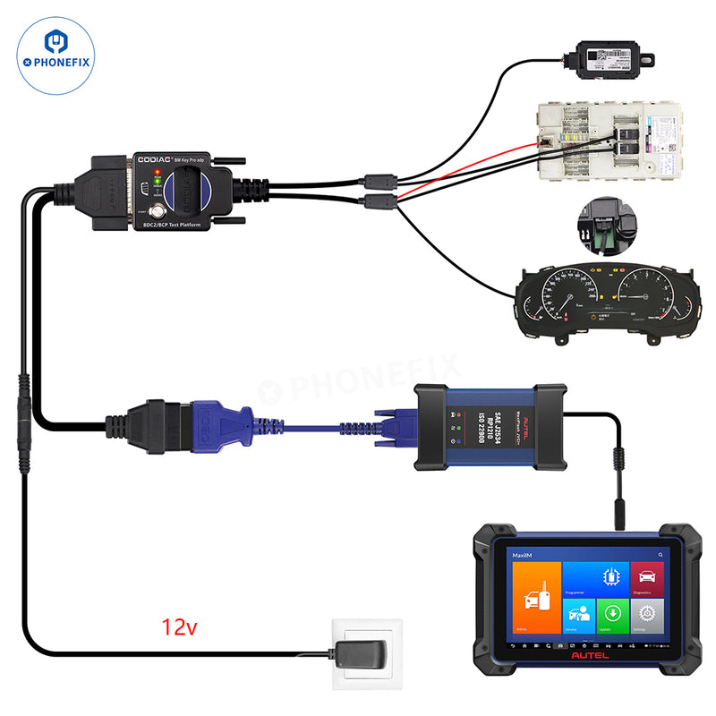 GODIAG BMW BDC2 BDC3 BCP Programming Test Platform