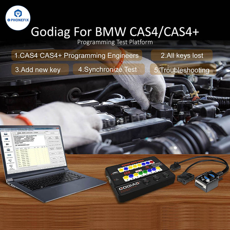GODIAG CAS4 CAS4+ Test Platform BMW Key Programming Tool