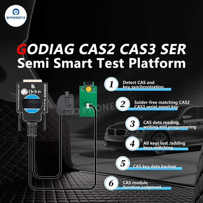 GODIAG CAS2 CAS3 SER Semi Smart Key Test Platform