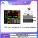 i2C C08 Flash Charger In-vehicles Phone Fast Charging Station 8 Ports