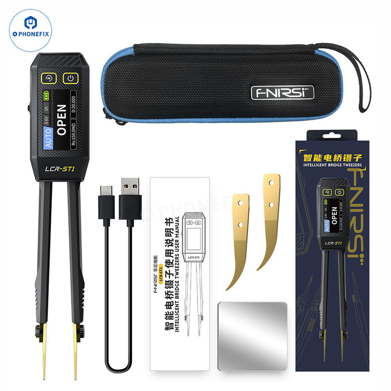 FNIRSI LC1020E Digital Bridge LCR Tester Auto Resistance Inductance Testing
