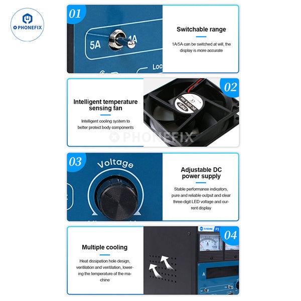 Sunshine P3 Dual Digital Display DC Regulated Power Supply