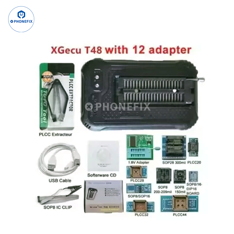 T48 TL866II Universal USB High Speed Flash EPROM Programmer