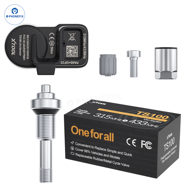 XTOOL TP150 TS100 Tire Pressure OBD2 TPMS Diagnostic Scanner