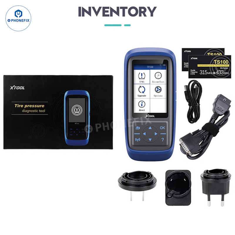 XTOOL TP150 TS100 Tire Pressure OBD2 TPMS Diagnostic Scanner