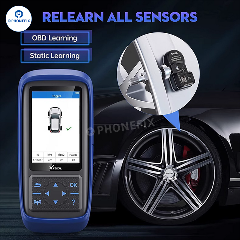 XTOOL TP150 TS100 Tire Pressure OBD2 TPMS Diagnostic Scanner