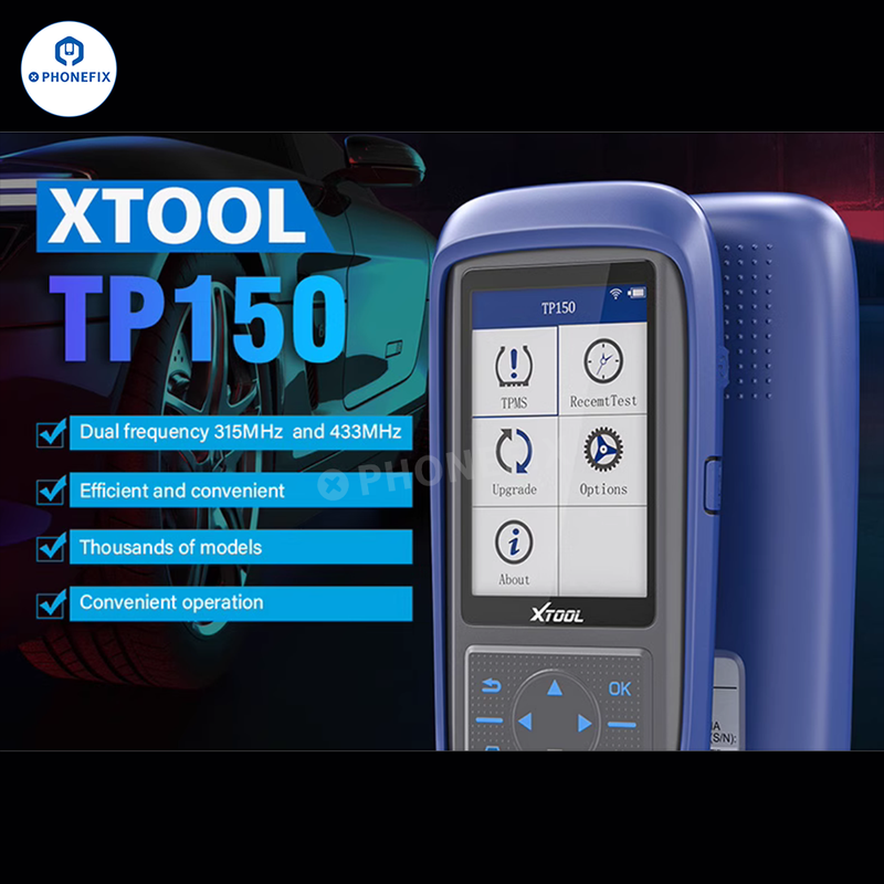 XTOOL TP150 TS100 Tire Pressure OBD2 TPMS Diagnostic Scanner