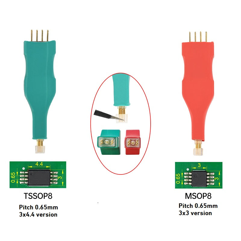TSSOP8 MSOP8 Car Microchips Reading Writing Test Probe