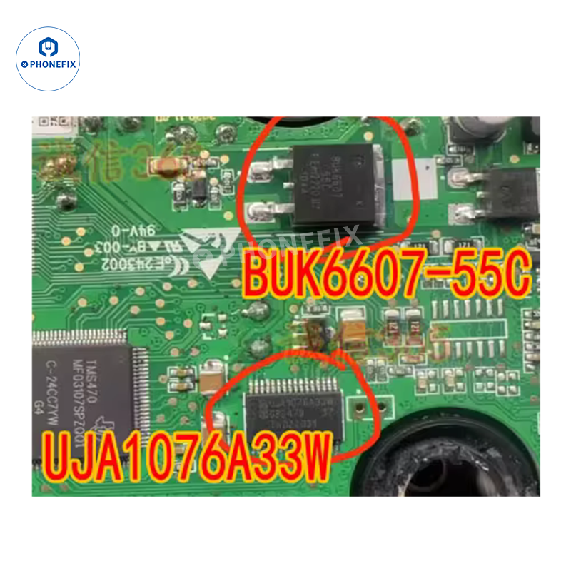UJA1076A33W BUK6607-55C Car Computer Board ECU Chip