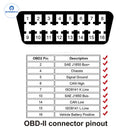 AUTOOL Car OBD2 Diagnostic Extension Cable With Switch Adapter