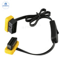 AUTOOL Car OBD2 Diagnostic Extension Cable With Switch Adapter