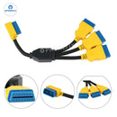 Excefore OBD2 Extension Cable Car OBD Diagnostic Connector Line