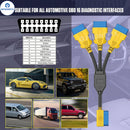 Excefore OBD2 Extension Cable Car OBD Diagnostic Connector Line