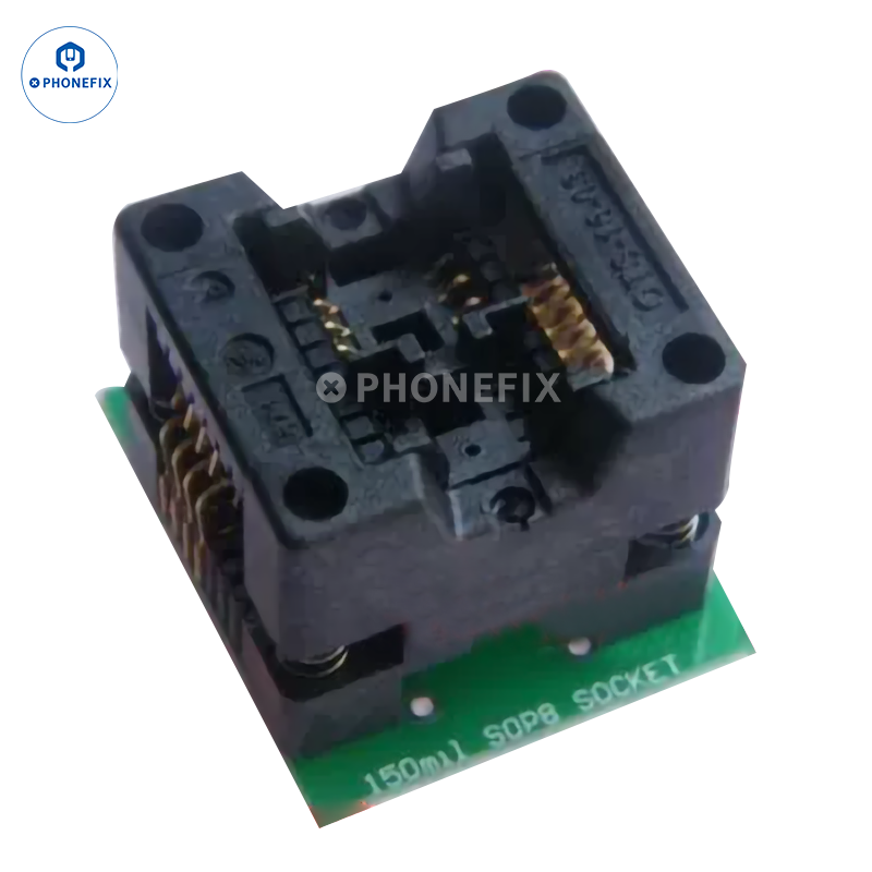 Radio Programming Socket SOP8 to DIP8 IC Test socket SOIC8 150mil Programming Burner Socket