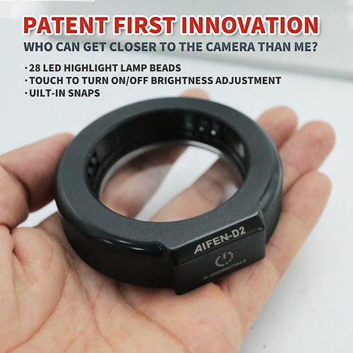 AIFEN D2 Microscope Camera Ring Light Source Lamp