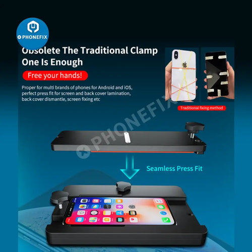 Aixun iFixture FT-08 phone screen Refurbishing back cover repair fixture