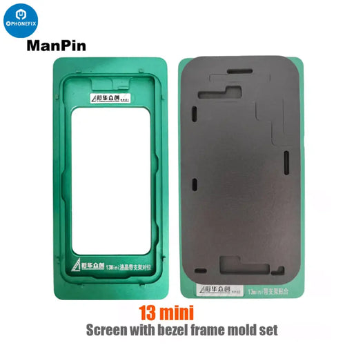 Positioning Alignment Mold With Bezel Frame For iPhone 12-13 Pro Max
