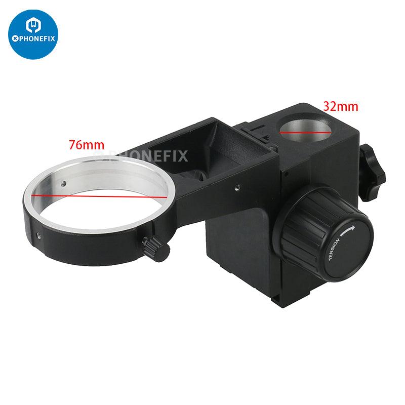 Articulating Arm Clamp Microscope Bracket 50/76mm Focusing Holder