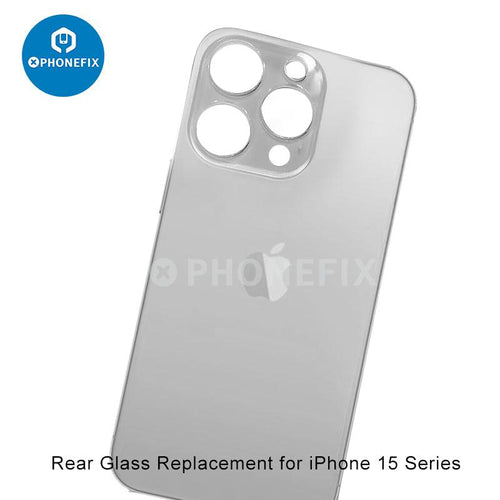 Replacement For iPhone 15 Series Back Glass Cover Protection