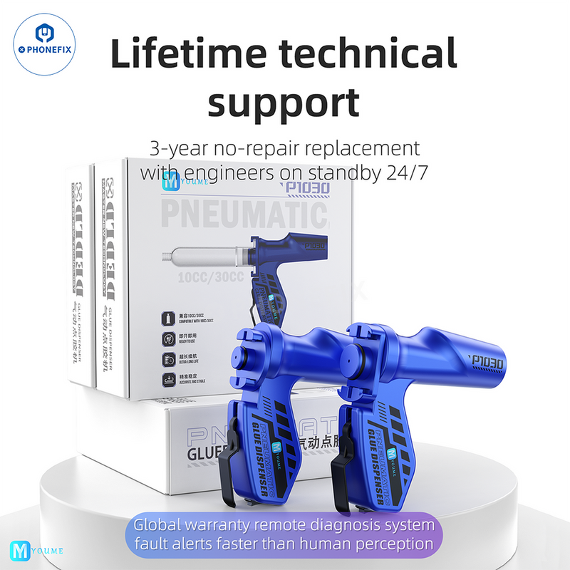 Electric Pneumatic Glue Gun PCB BGA Soldering Repair Tool