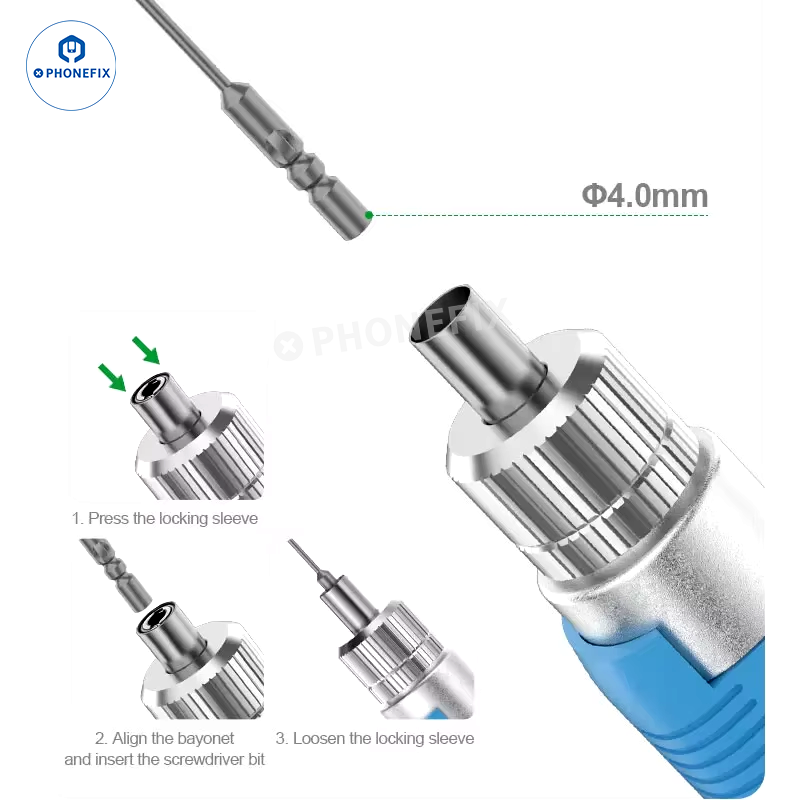 RELIFE E2 Electric Screwdriver Storage Box Set Phone iPad Repair Tool