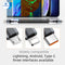 Car Charging Cable CarPlay Retractable Lightning Data Cord