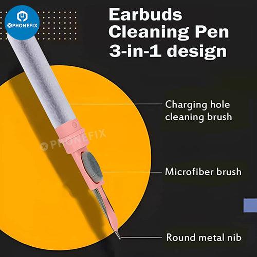 Multipurpose Phone Air-pods Cleaning Pen Kit With Soft Brush