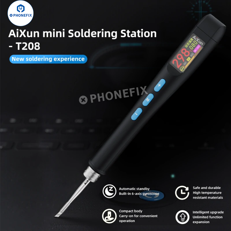 AiXun T208 Portable Electric Wireless Soldering Iron