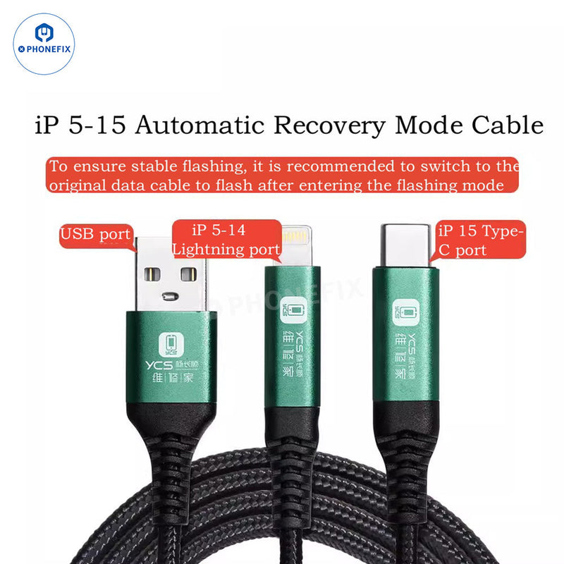 Magico P15 Restore Cable For iPhone iPad Charging Restore Data Transfer