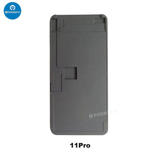 Screen OCA Laminating Black Silicone Rubber Pad For iPhone 6-13 Pro Max