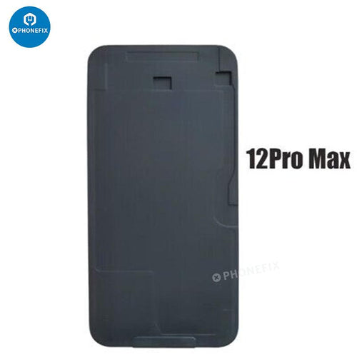 Screen OCA Laminating Black Silicone Rubber Pad For iPhone 6-13 Pro Max