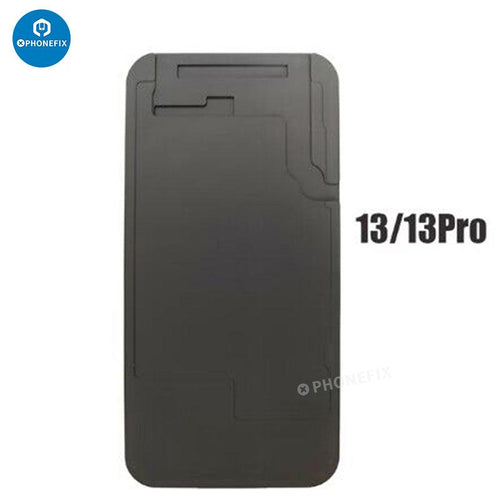 Screen OCA Laminating Black Silicone Rubber Pad For iPhone 6-13 Pro Max