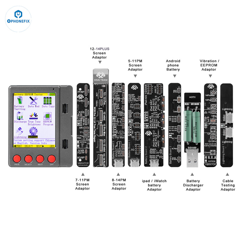 W28 Pro Mobile phone Battery Performance Tester Lightning Cable Detector