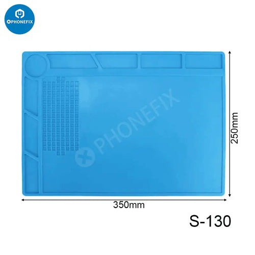 Heat Insulation Silicone Pad PCB Soldering Desk Mat Repair Platform