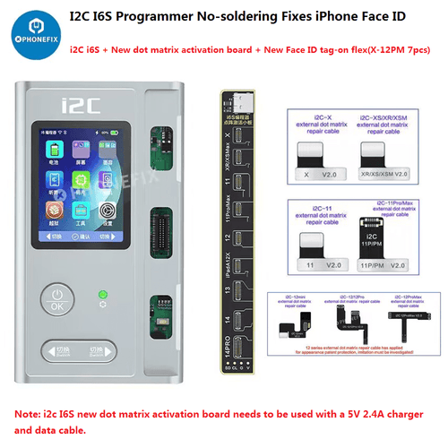 i2C Étiquette Pois Projecteur Face-Id Réparation Souple Câble Pour i2C Étiquette Pois Projecteur Face-Id Réparation Souple Câble Pour