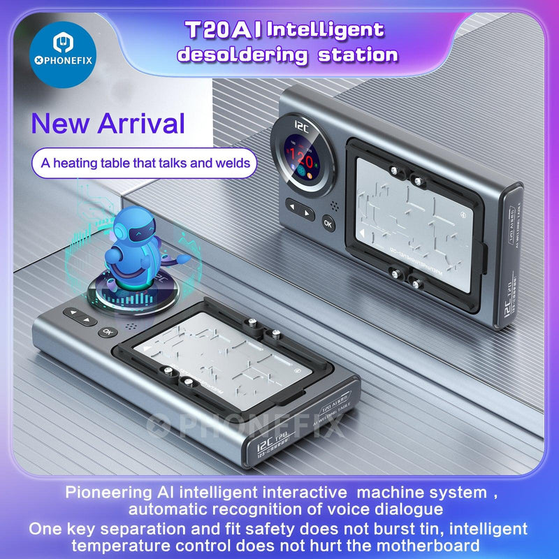 i2C T20 Intelligent Soldering Pre-heating Platform For iPhone X-14 ProMax