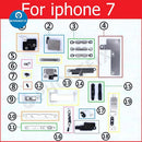 Complete set Small Metal Inner Bracket Part for iPhone 7 8 X XS MAX XR
