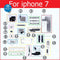 Complete set Small Metal Inner Bracket Part for iPhone 7 8 X XS MAX XR