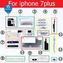 Complete set Small Metal Inner Bracket Part for iPhone 7 8 X XS MAX XR