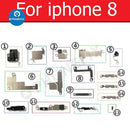 Complete set Small Metal Inner Bracket Part for iPhone 7 8 X XS MAX XR