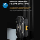 JM-8183 Classic Black Precision Screwdriver Set with Storage Box