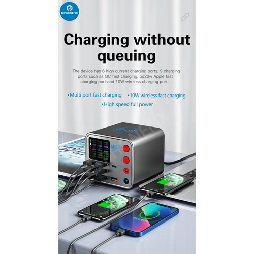 MaAnt DianBa No. 1 Wireless Fast Charging Station For Samsung iPhone Huawei